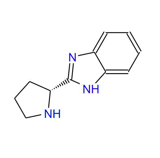 R)-2-(吡咯烷-2-基)-1H-苯并[D]咪唑,1H-Benzimidazole,2-(2-pyrrolidinyl)-,(R)-(9CI)
