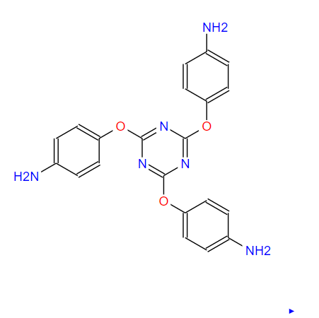 2,4,6-三(4-氨基苯氧基)-1,3,5-三嗪,Benzenamine,4,4',4''-[1,3,5-triazine-2,4,6-triyltris(oxy)]tris-