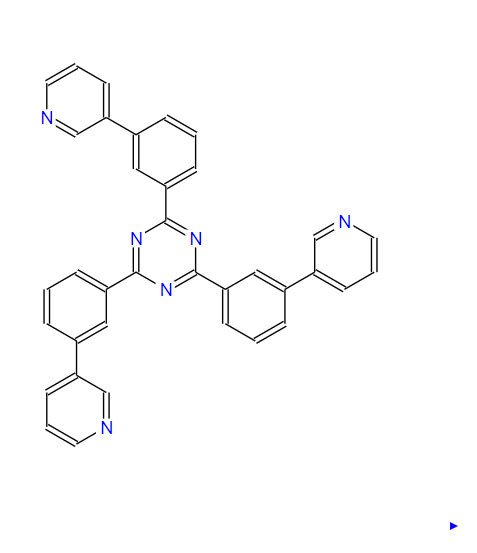 2,4,6-三(3-(吡啶基)苯基)-1,3,5-三嗪,2,4,6-Tris(3-(pyridin-3-yl)phenyl)-1,3,5-triazine