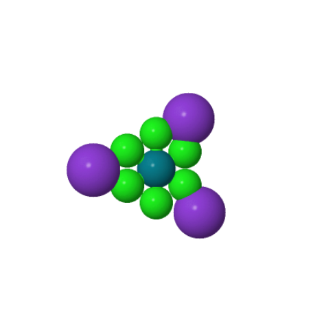 六氯銠(III)酸鉀,Tripotassium hexachlororhodate