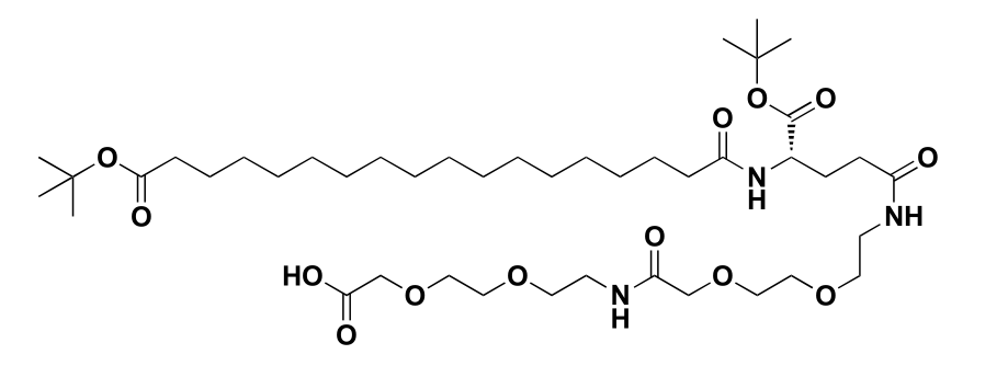 索瑪魯肽側(cè)鏈,tBuO-Ste-Glu(AEEA-AEEA-OH)-OtBu