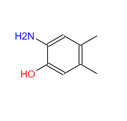 2-氨基-4,5-二甲基-苯酚,2-Amino-4,5-dimethylphenol