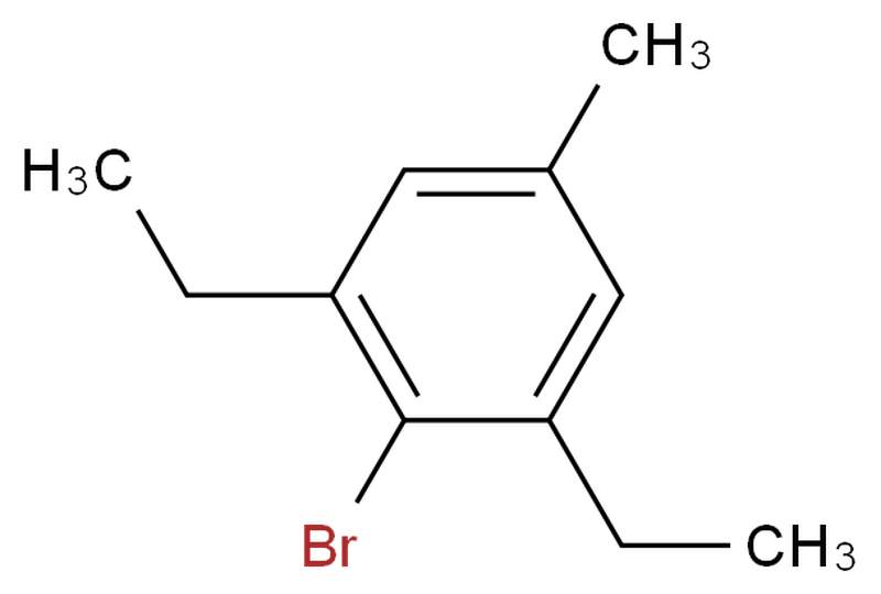 1-溴-2,6-二乙基-4-甲基苯,1-Bromo-2,6-diethyl-4-methylbenzene