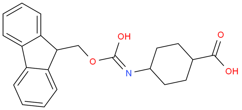 反-4-FMOC-氨基环己烷甲酸,TRANS-1-(9-FLUORENYLMETHYLOXYCARBONYL-AMINO)-CYCLOHEXYL-4-CARBOXYLIC ACID
