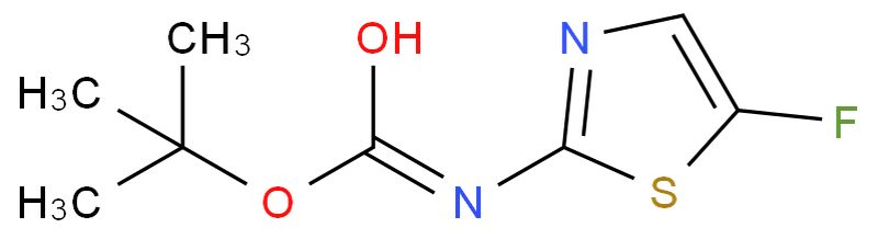 N-(5-氟-2-噻唑)-氨基甲酸-1,1-二甲基乙酯,tert-butyl 5-fluorothiazol-2-ylcarbamate