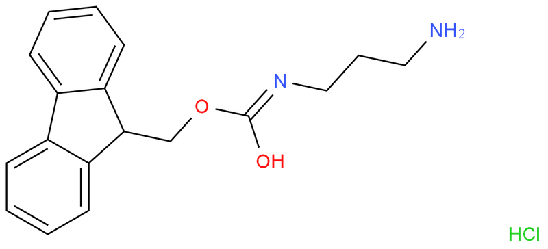 N-芴甲氧羰基-1,3-二氨基丙烷盐酸,N-Fmoc-1,3-propanediamine hydrochloride
