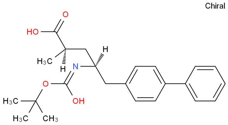 (2R,4S)-5-(联苯-4-基)-4-[(叔丁氧基羰基)氨基]-2-甲基戊酸,(2R,4S)-5-([1,1'-biphenyl]-4-yl)-4-((tert-butoxycarbonyl)aMino)-2-Methylpentanoic acid