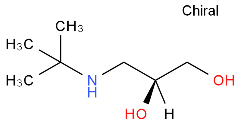 S-(+)-3-叔丁基氨基-1,2-丙二醇,S(-)-tert-butylamino-1,2-propanedio