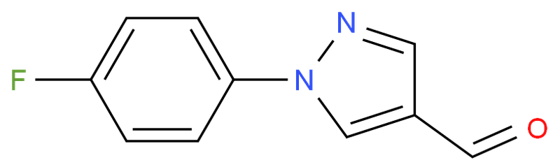 1-(4-氟苯基)吡唑-4-甲醛,1-(4-fluorophenyl)-1H-pyrazole-4-carbaldehyde