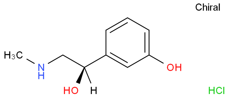 盐酸去氧肾上腺素,(R)-3-(1-hydroxy-2-(methylamino)ethyl)phenol hydrochloride