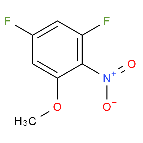 2,4-二氟-6-甲氧基硝基苯,1,5-DIFLUORO-3-METHOXY-2-NITRO-BENZENE