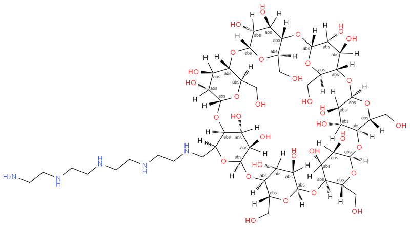 Mono-(6-(tetraethylenepentamine)-6-deoxy)-β-Cyclodextrin,Mono-(6-(tetraethylenepentamine)-6-deoxy)-beta-Cyclodextrin