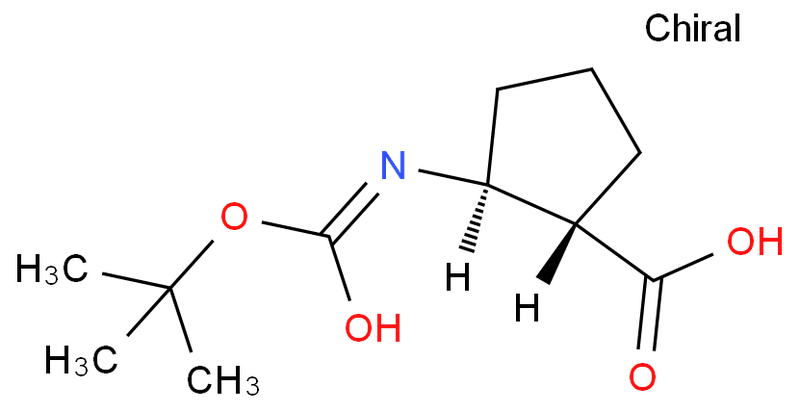 (1S,2S)-Boc-aminocyclopentane carboxylic acid;Boc-ACPC-OH;,(1S,2S)-Boc-aminocyclopentane carboxylic acid;Boc-ACPC-OH;