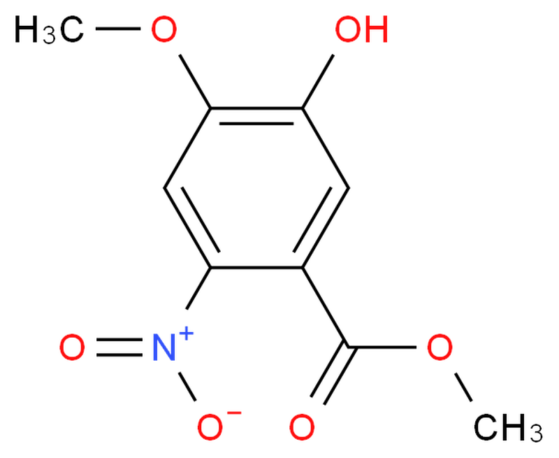 2-Hydroxy-4-methoxy-5-nitro-benzoic acid methyl ester,2-Hydroxy-4-methoxy-5-nitro-benzoic acid methyl ester