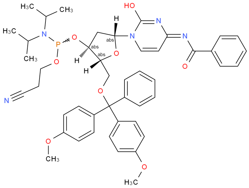 Bz-dC 亞磷酰胺單體,Bz-dC    Phosphoramidite