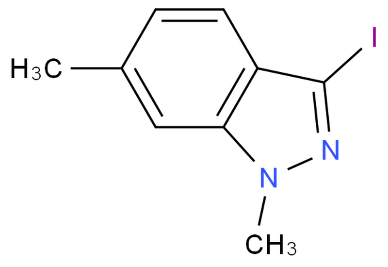 3-iodo-1,6-dimethyl-1H-indazole,3-iodo-1,6-dimethyl-1H-indazole