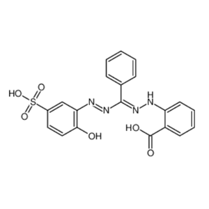 邻[2-（2-羟基-5-磺基苯偶氮）亚苄基]肼基苯甲酸单钠盐