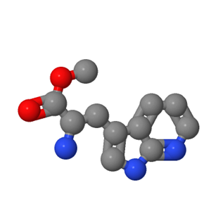 2-氨基-3-(1H-吡咯并[2,3-B]吡啶-3-基)丙酸甲酯,methyl 2-amino-3-(1H-pyrrolo[2,3-b]pyridin-3-yl)propanoate