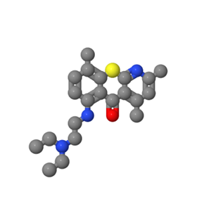 6-(2-二乙基氨基乙胺)-2,4,9-(三甲基)苯并噻喃并[2,3-b]吡啶-5-酮