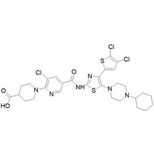 马来酸阿伐曲泊帕杂质D,Avatrombopag Impurity D