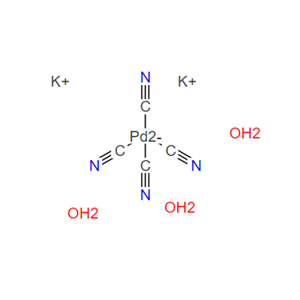 四氰钯酸钾水合物,POTASSIUM TETRACYANOPALLADATE(II) TRIHYDRATE