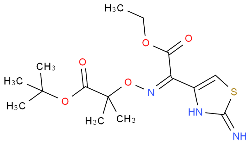 (Z)-2-(2-氨基噻唑-4-基)-2-(1-叔丁氧羰基-1-甲基)乙氧亚氨基乙酸乙酯