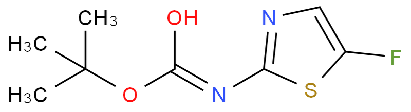 N-(5-氟-2-噻唑)-氨基甲酸-1,1-二甲基乙酯