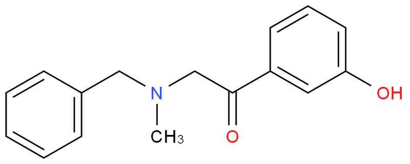 1-(3-羟基苯基)-2-[甲基(苯基甲基)氨基]乙酮