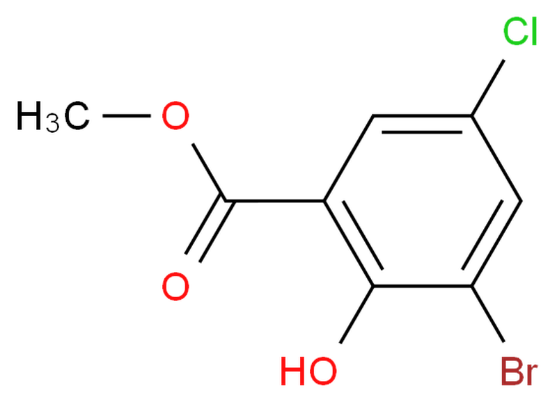 3-溴-5-氯-2-羟基苯甲酸甲酯