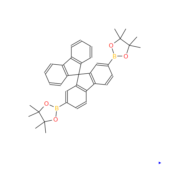 2,7-二硼酸酯-9,9螺二芴,2,7-Bis(4,4,5,5-tetramethyl-1,3,2-dioxaborolan-2-yl)-9,9'-spirobi[9H-fluorene]