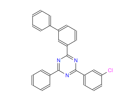 2-Biphenyl-3-yl-4-(3-chloro-phenyl)-6-phenyl-[1,3,5]triazine,2-Biphenyl-3-yl-4-(3-chloro-phenyl)-6-phenyl-[1,3,5]triazine