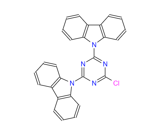 9,9' - (6-氯-1,3,5-三嗪-2,4-二基)雙(9H-咔唑),9H-Carbazole, 9,9'-(6-chloro-1,3,5-triazine-2,4-diyl)bis-