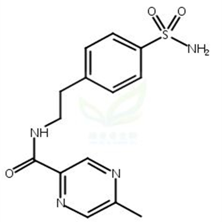 格列吡嗪杂质Ⅰ,4-[2-(5-Methylpyrazinyl-2-carboxamido)ethyl]benzenesulfonamide