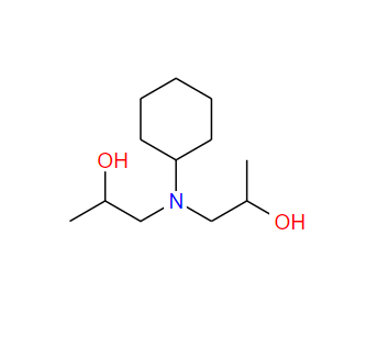 1,1'-(环己基亚氨基)二丙-2-醇,1-[cyclohexyl(2-hydroxypropyl)amino]propan-2-ol