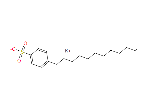 4-十二烷基苯磺酸钾,potassium 4-dodecylbenzenesulphonate