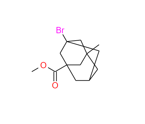 methyl 3-bromo-5-methyladamantane-1-carboxylate,methyl 3-bromo-5-methyladamantane-1-carboxylate