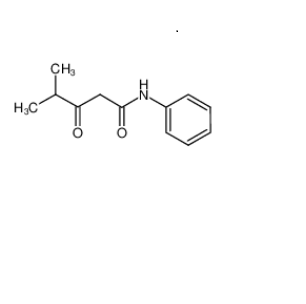 N-苯基异丁酰乙酰胺,4-Methyl-3-oxopentanoic acid anilide