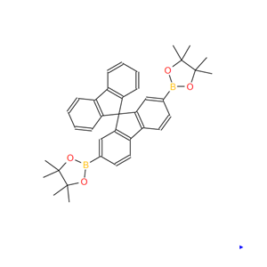 2,7-二硼酸酯-9,9螺二芴,2,7-Bis(4,4,5,5-tetramethyl-1,3,2-dioxaborolan-2-yl)-9,9