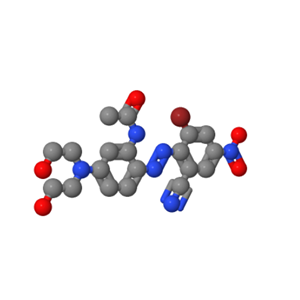 N-[5-[二(2-羟乙基)氨基]-2-[(2-溴-6-氰基-4-硝基苯基)偶氮]苯基]乙酰胺,N-[5-[bis(2-hydroxyethyl)amino]-2-[(2-bromo-6-cyano-4-nitrophenyl)azo]phenyl]acetamide