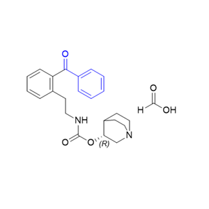 索利那新杂质12,(R)-quinuclidin-3-yl (2-benzoylphenethyl)carbamate formate