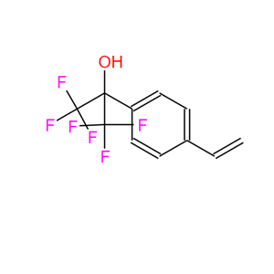 ALPHA,ALPHA-二(三氟甲基)-4-乙烯基苄醇,p-(Hexafluoro-2-hydroxypropyl)styrene