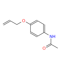 4-烯丙氧基乙酰苯胺,n-[4-(prop-2-en-1-yloxy)phenyl]acetamide