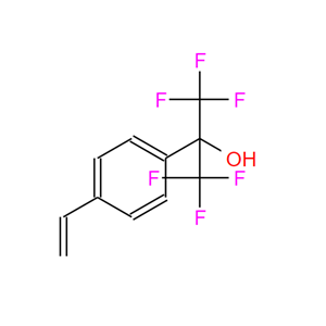 3-乙烯基-ALPHA,ALPHA-二(三氟甲基)苯甲醇,1,1,1,3,3,3-HEXAFLUORO-2-(4-VINYLPHENYL)PROPAN-2-OL
