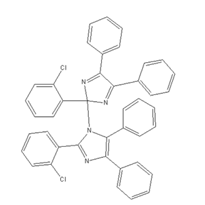 2,2'-二邻氯苯基-4,4',5,5'-四苯基-1,2'-二咪唑
