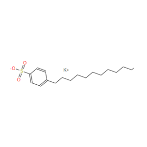 4-十二烷基苯磺酸钾,potassium 4-dodecylbenzenesulphonate