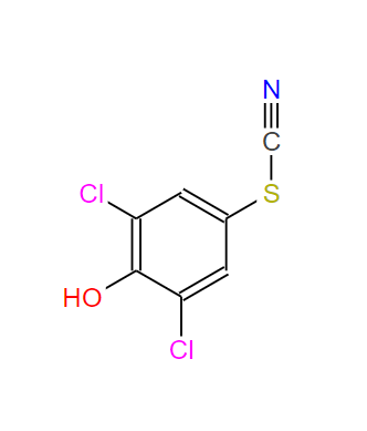 3,5-二氯-4-羟基苯基硫氰酸酯,3,5-dichloro-4-hydroxyphenyl thiocyanate