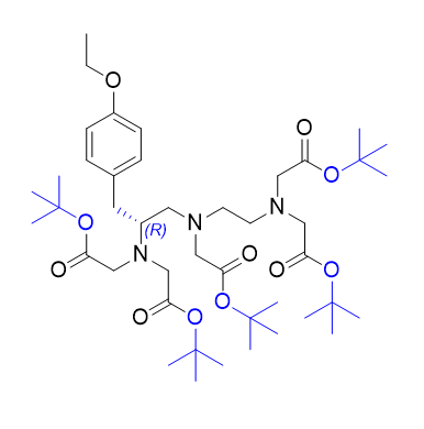 钆塞酸杂质08,di-tert-butyl 2,2'-((2-((2-(bis(2-(tert-butoxy)-2-oxoethyl)amino)-3-(4- ethoxyphenyl)propyl)(2-(tert-butoxy)-2-oxoethyl)amino)ethyl) azanediyl)(R)-diacetate