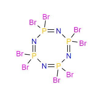 2,2,4,4,6,6,8,8-八溴-2,2,4,4,6,6,8,8-八氢-1,3,5,7,2,4,6,8-四氮杂四磷杂环辛烯,2,2,4,4,6,6,8,8-octabromo-1,3,5,7-tetraza-2λ<sup>5</sup>,4λ<sup>5</sup>,6λ<sup>5</sup>,8λ<sup>5</sup>-tetraphosphacycloocta-1,3,5,7-tetraene