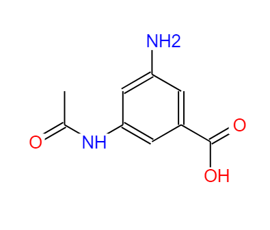 3-乙酰氨基-5-氨基苯甲酸,3-acetamido-5-aminobenzoic acid