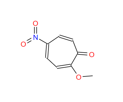 2-甲氧基-5-硝基-2,4,6-环庚三烯-1-酮,2-methoxy-5-nitrocyclohepta-2,4,6-trien-1-one